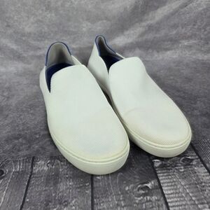 Rothy's the Original Slip-On Sneaker In Bright White Women’s Size 8,5
